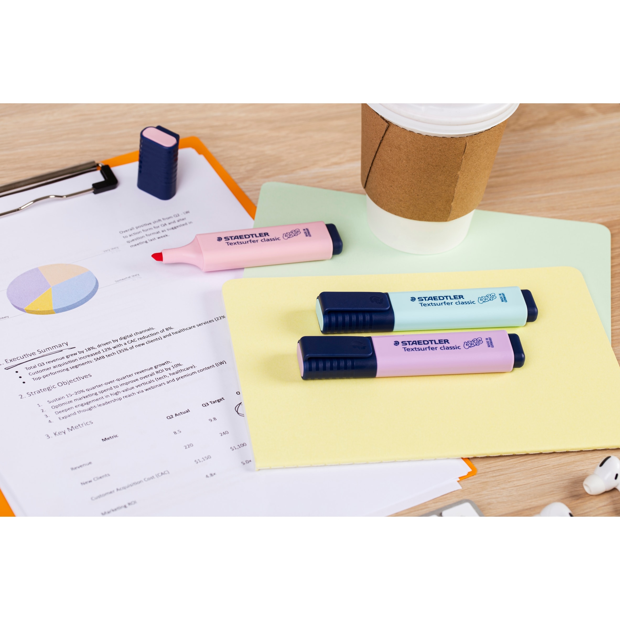 Staedtler Stationery Pastel Highlighters 6 Pack thumbnail 5