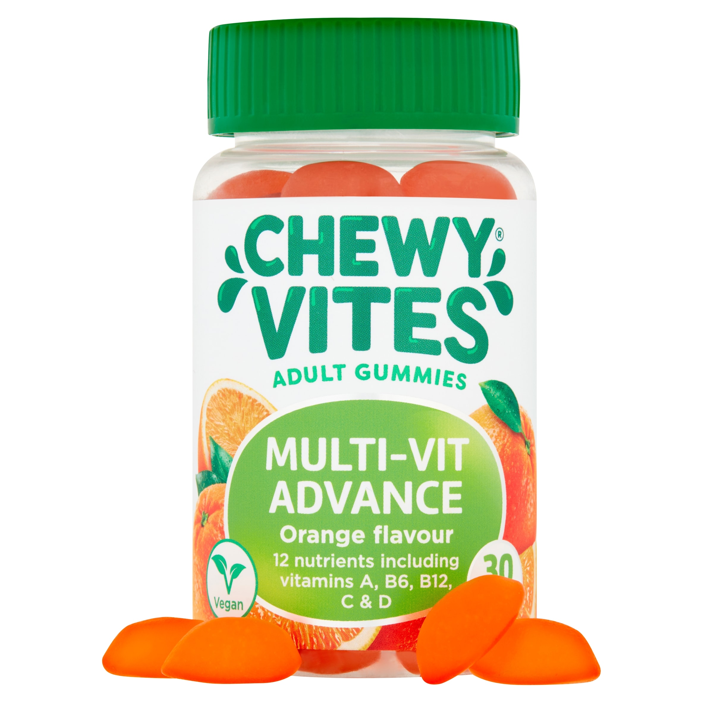 Chewy Vites Multi-Vit Advance Citrus Multivitamin Gummies 30s thumbnail 2