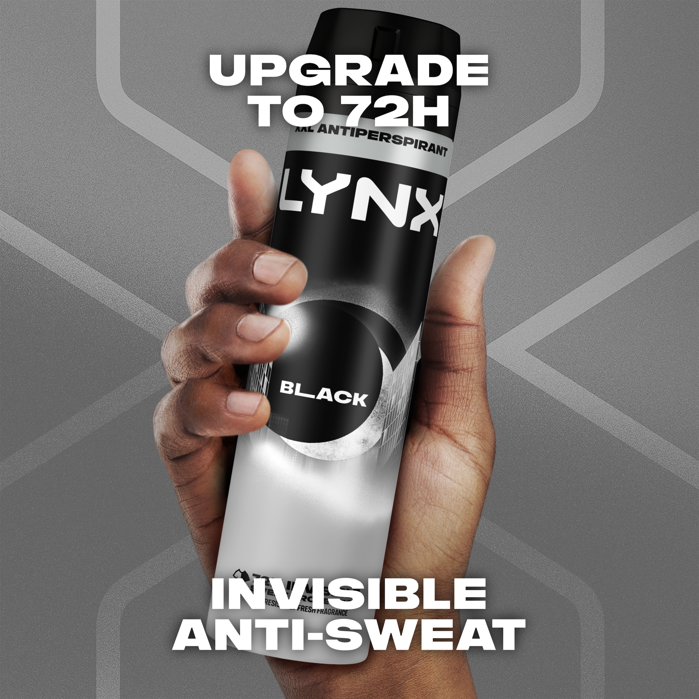 Lynx Black 72h Antiperspirant Deodorant 250ml thumbnail 2