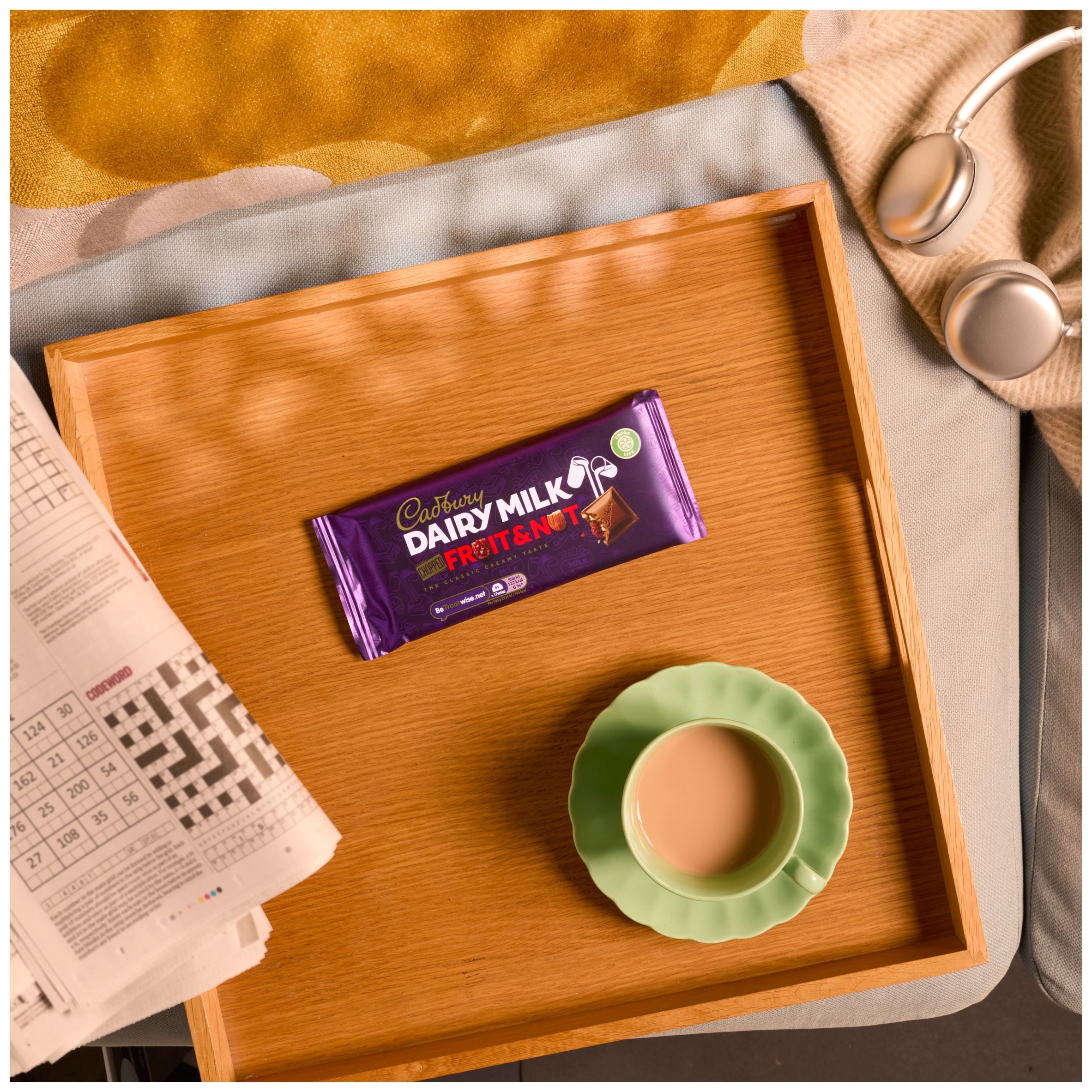 Cadbury Dairy Milk Fruit & Nut Chopped 95G (R) thumbnail 3
