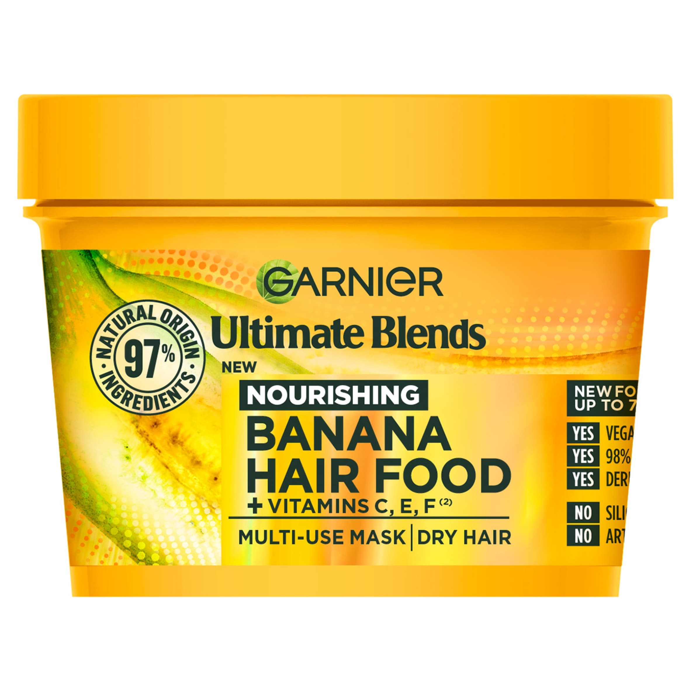 Garnier Ultimate Blends Hair Food Banana 3-in-1 Hair Mask Treatment
