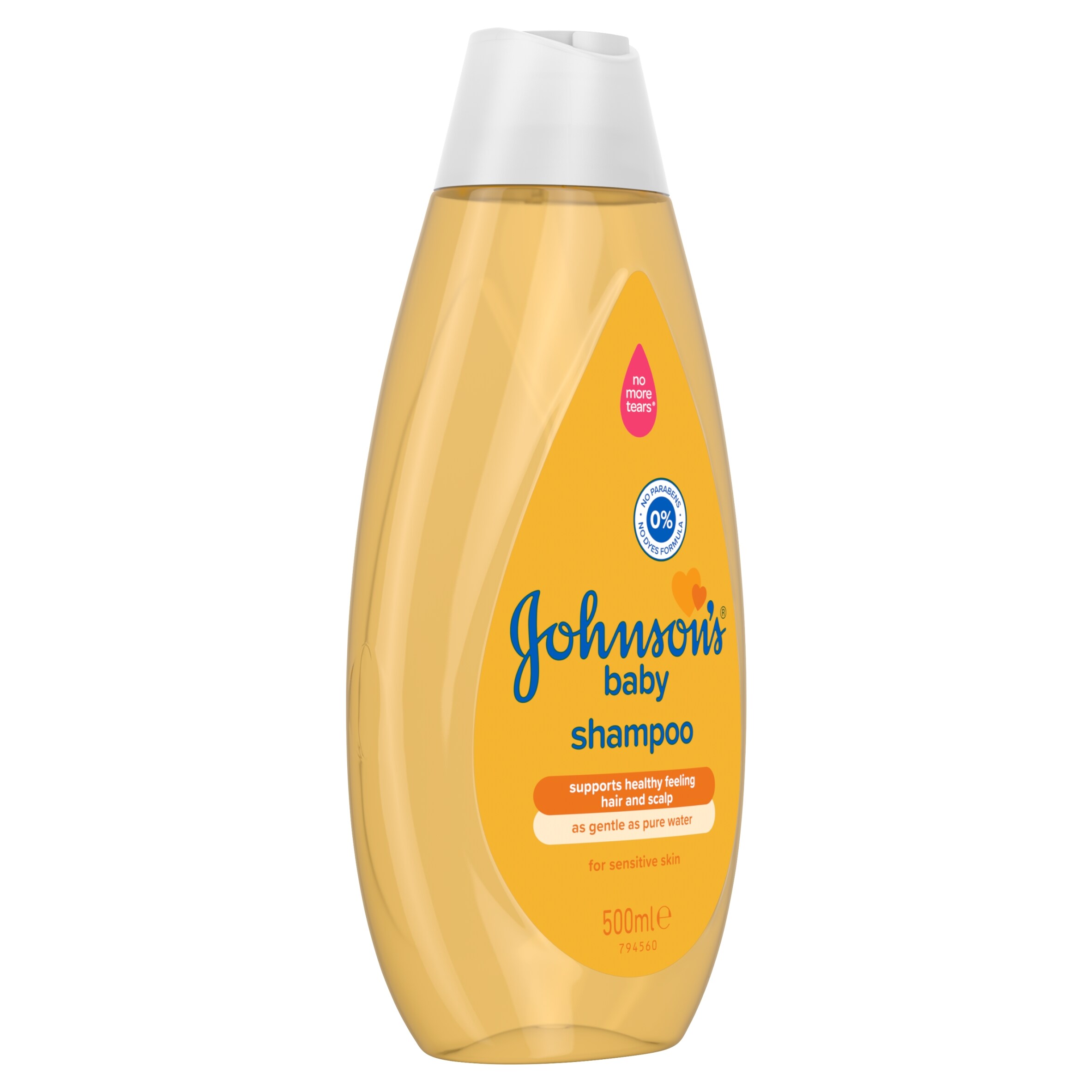 Johnson's Baby Shampoo Without Dyes Sulphates & Soap 500 ml thumbnail 5