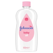Johnson's Baby Oil 500 ml Moisturising Baby Oil to Protect Delicate Skin