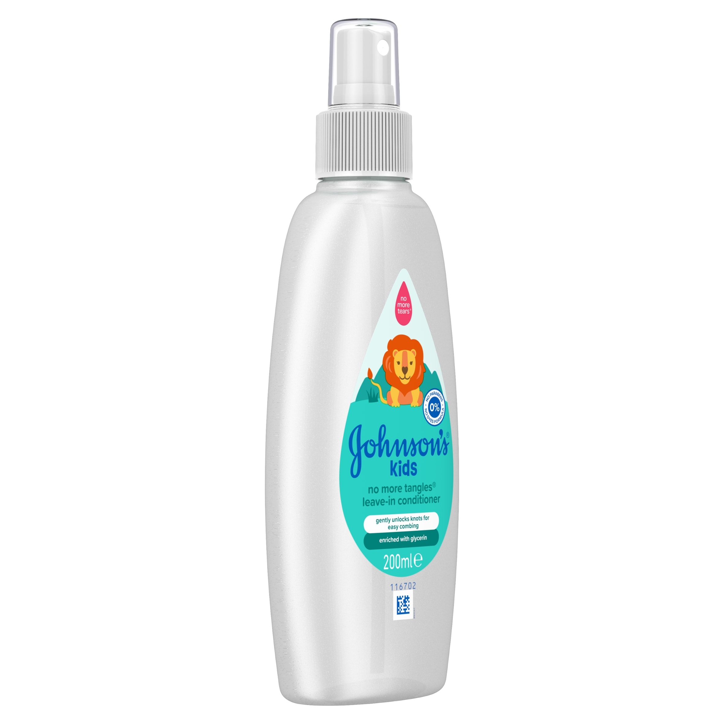 Johnson's No More Tangles Kids Conditioner Spray Easy Combing 200ml thumbnail 3