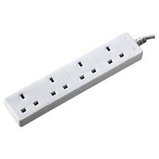 Tesco 4 Socket 2 Metre Extension Lead