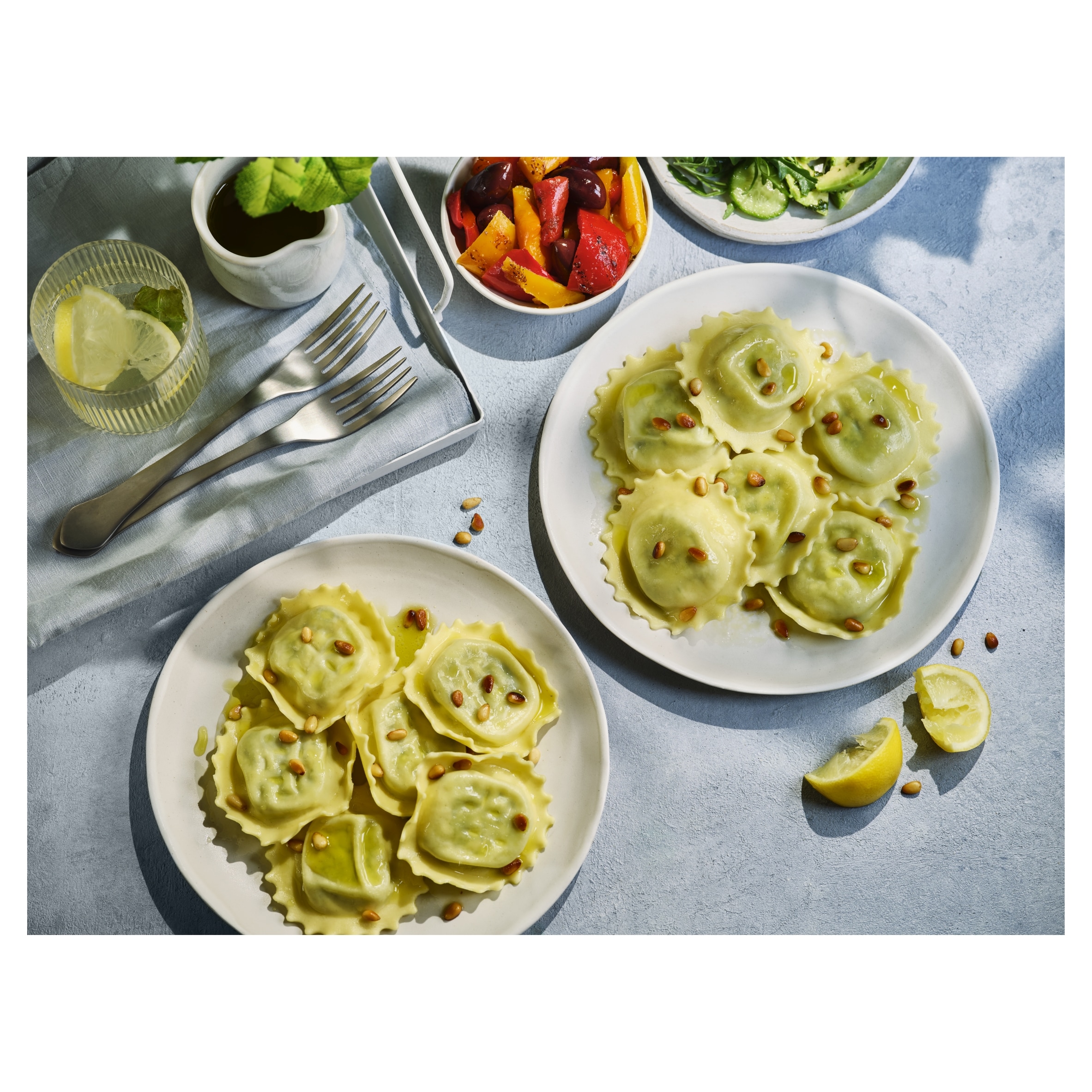 Tesco Finest Spinach Ricotta Girasoli 250G thumbnail 2