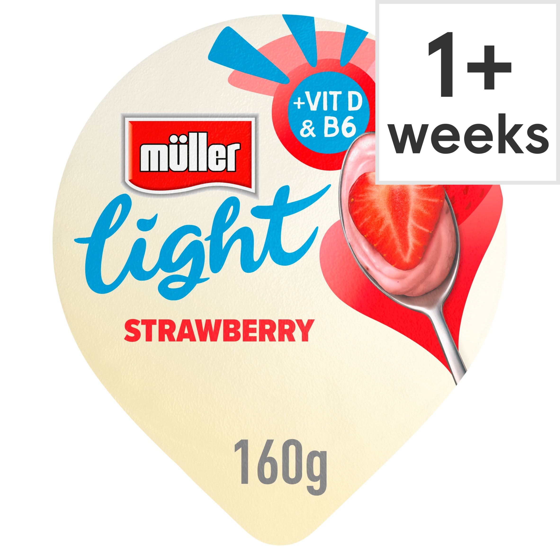 Muller Light Strawberry Fat Free Yogurt
