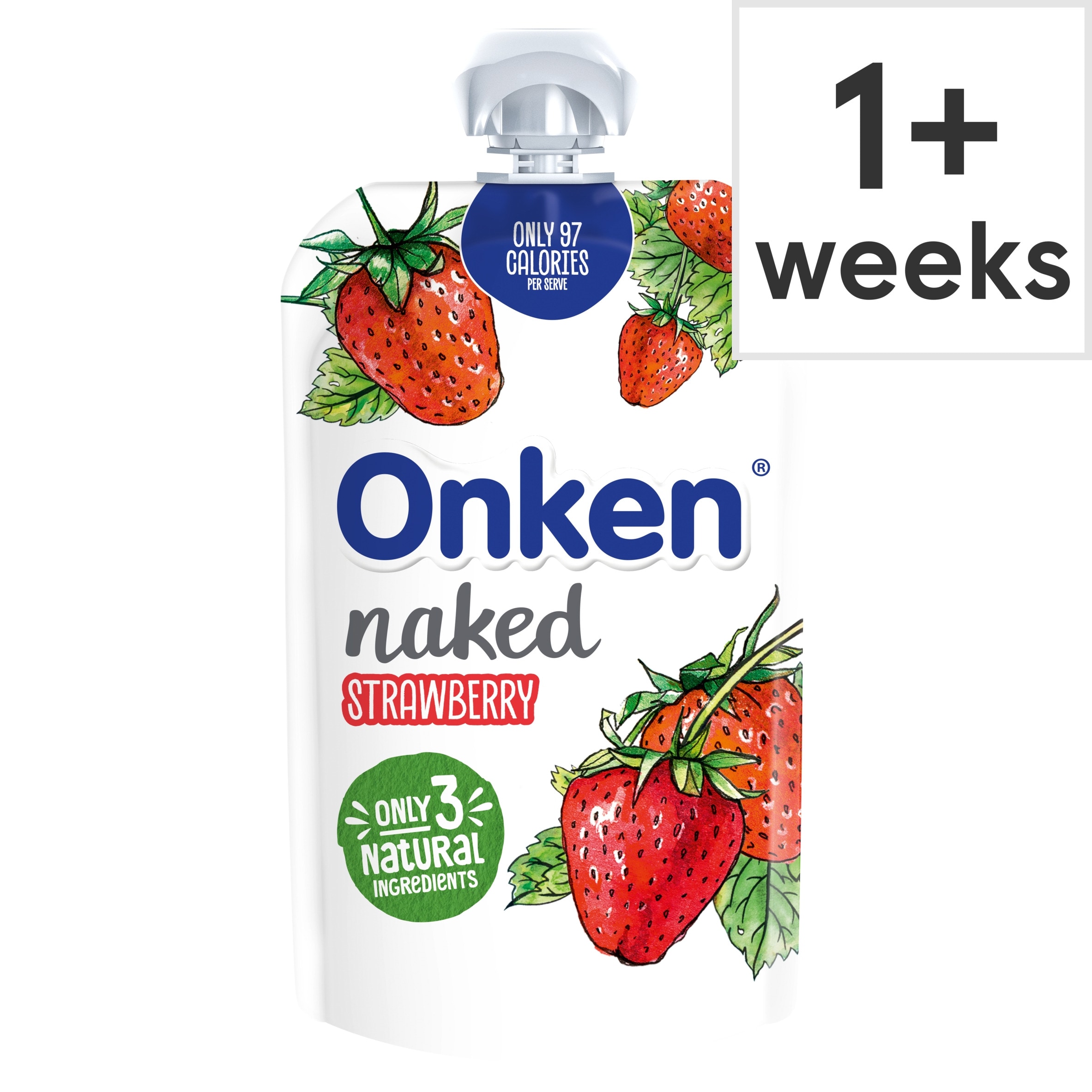 Onken Naked Strawberry Pouch