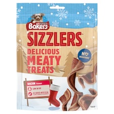 Bakers Sizzlers Dog Treats Bacon 90G thumbnail 2