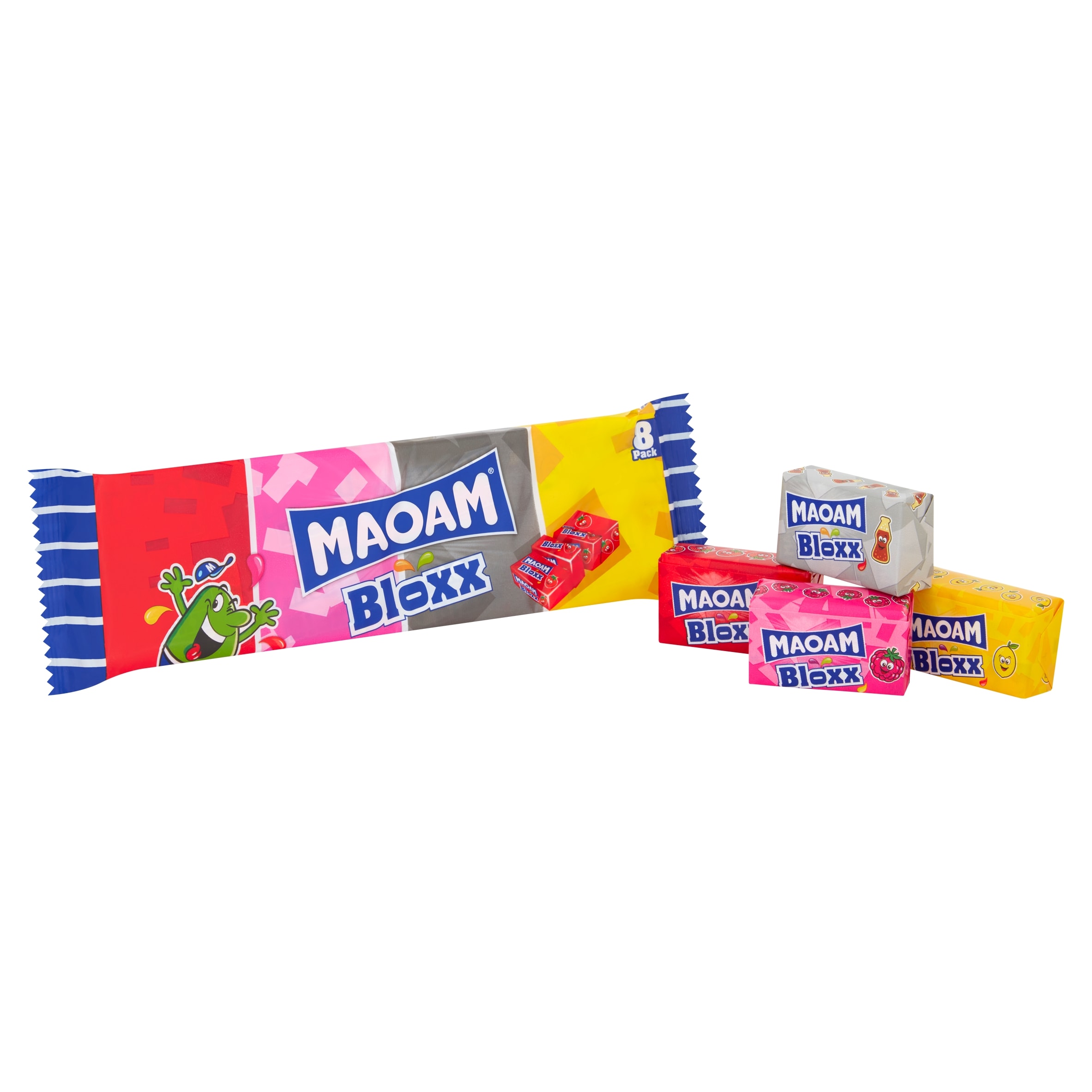 Maoam 8 Pack Bloxx Chewy Sweets 176G thumbnail 2