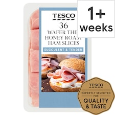 Tesco Wafer Thin Honey Roast Ham Slices 400g