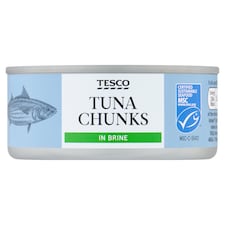 Tesco Tuna Chunks In Brine 145G