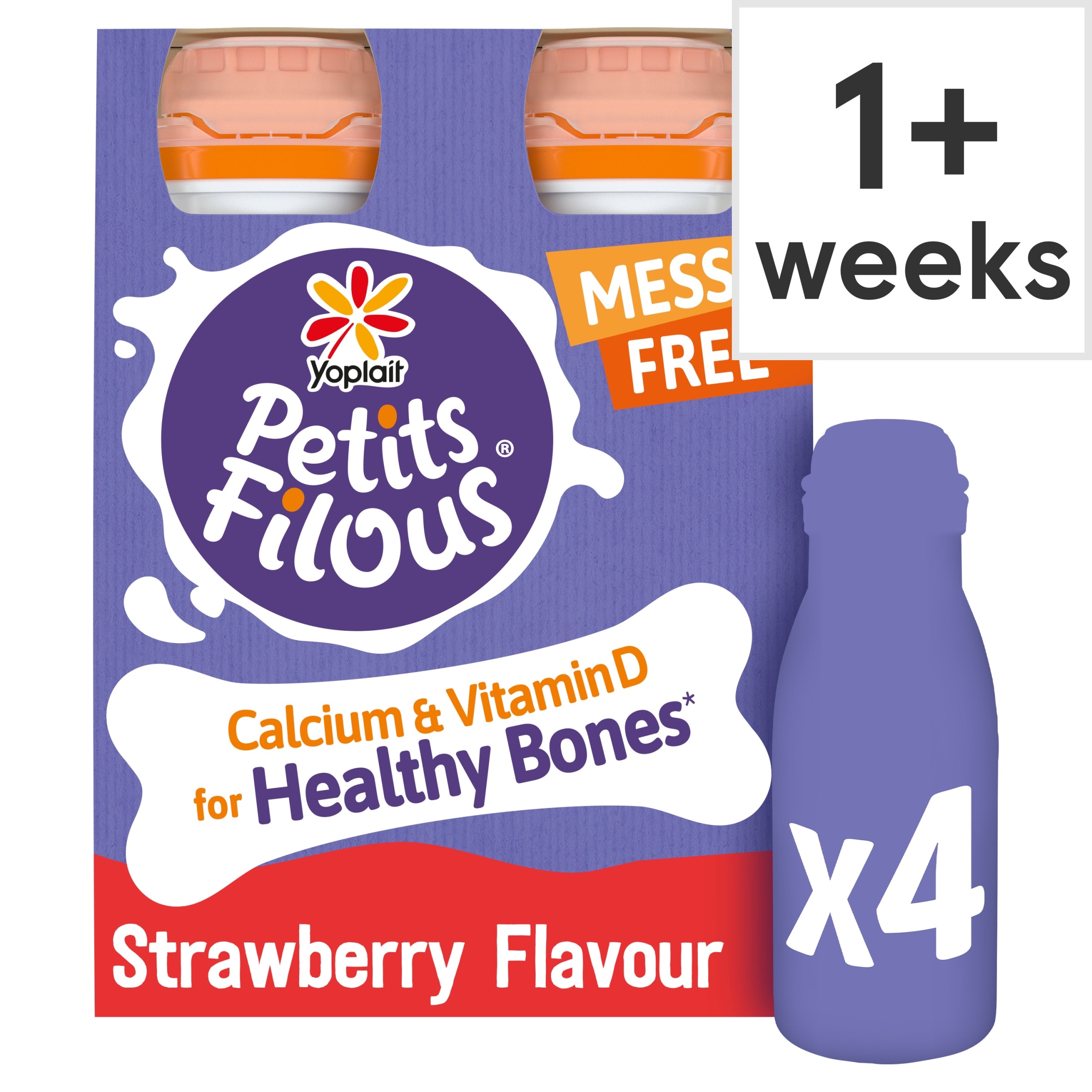 Petits Filous Kids Strawberry Yoghurt Drink