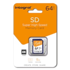 Integral SD Memory Card 64GB