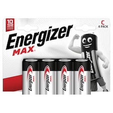 Energizer Max C 4 Pack