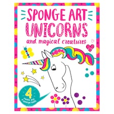 Unicorn &Magical Creatures Sponge Art