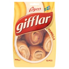 Pagen Gifflar Rolls - Vanilla 260g