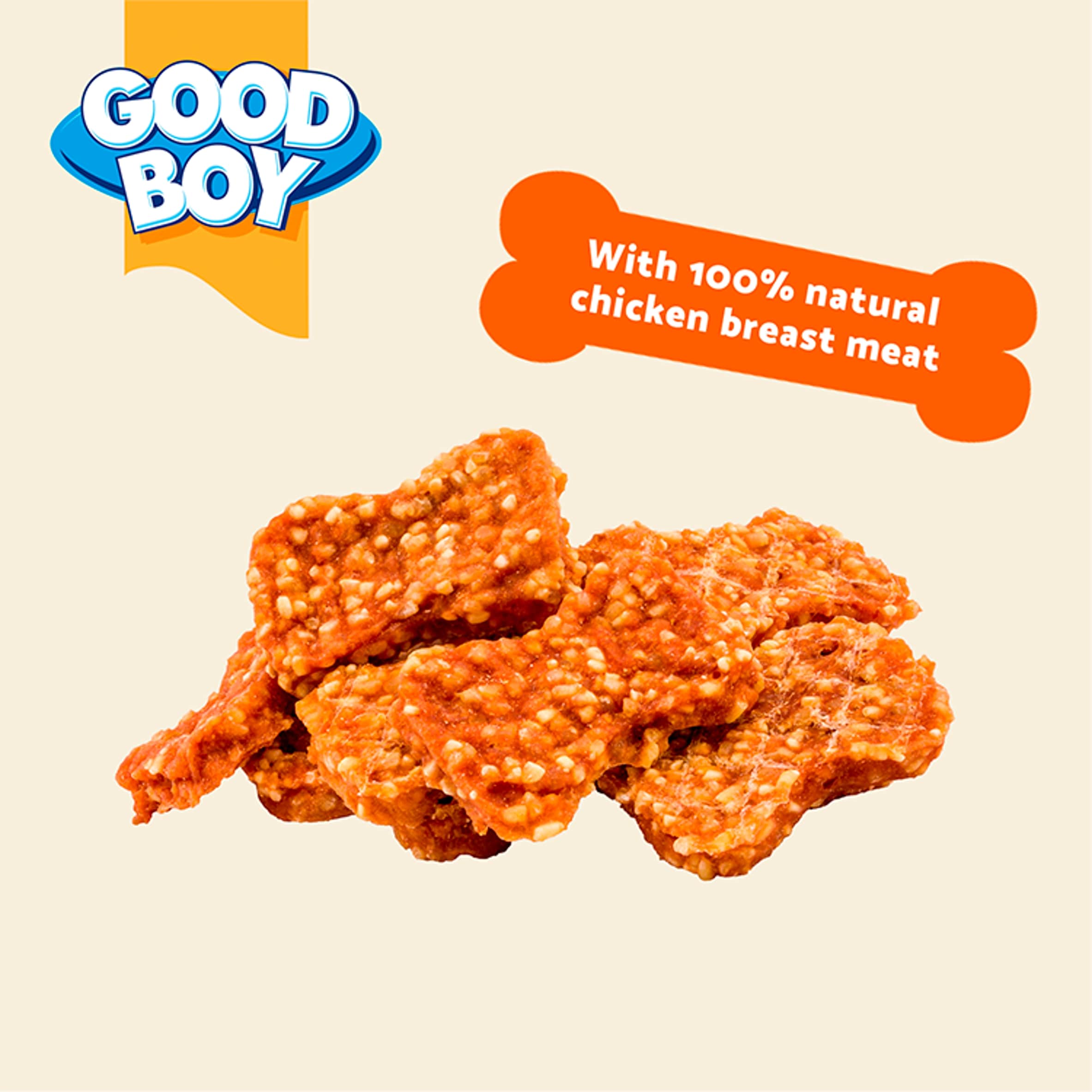 Good Boy Wagtastic Dog Treats Chicken Rice Bones 70g thumbnail 3