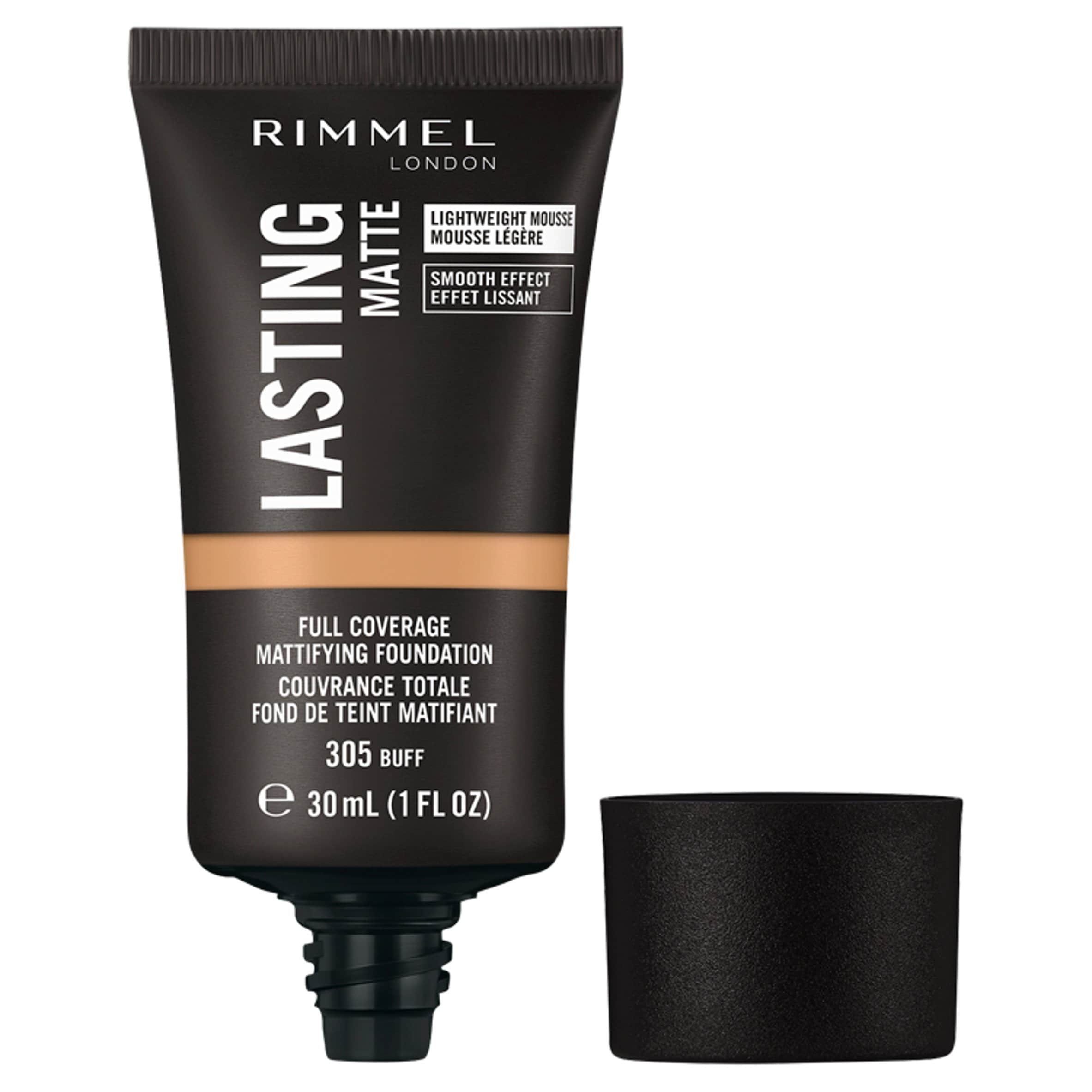 Rimmel Foundation Lasting Matte Buff 30Ml