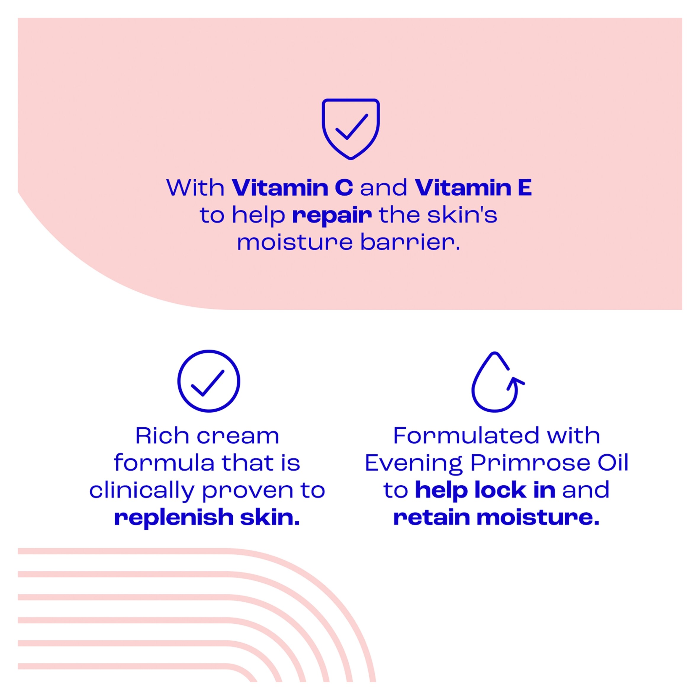 E45 Rich 24 Hour Cream Dry Skin 400Ml thumbnail 3