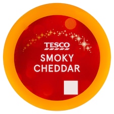 Tesco Smoky Cheddar Truckle 100G
