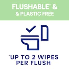 Andrex Fresh & Soothe Moist Toilet Tissue Flushable* 36 Hygiene Wipes thumbnail 2