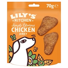 Lilys Kitchen Chicken Jerky For Dogs 70G
