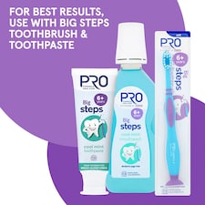 Pro Formula Big Steps Cool Mint Mouthwash 6+ 300Ml thumbnail 5