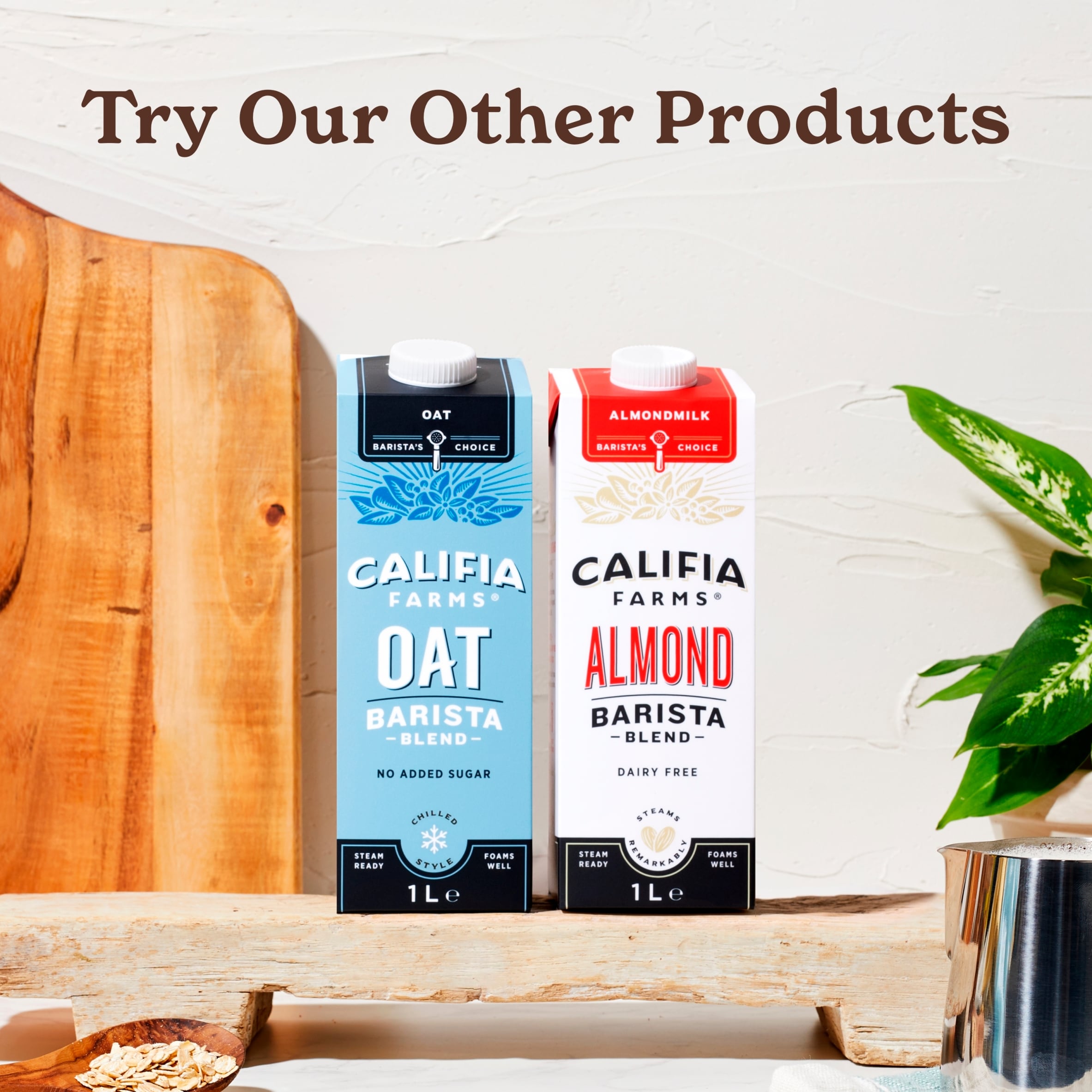 Califia Farms Oat Barista Long Life Dairy Free Drink 1L thumbnail 4