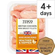 Tesco Chicken Breast Mini Fillets 650g