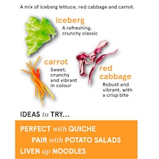 Tesco Sweet & Crunchy Salad 250G thumbnail 2