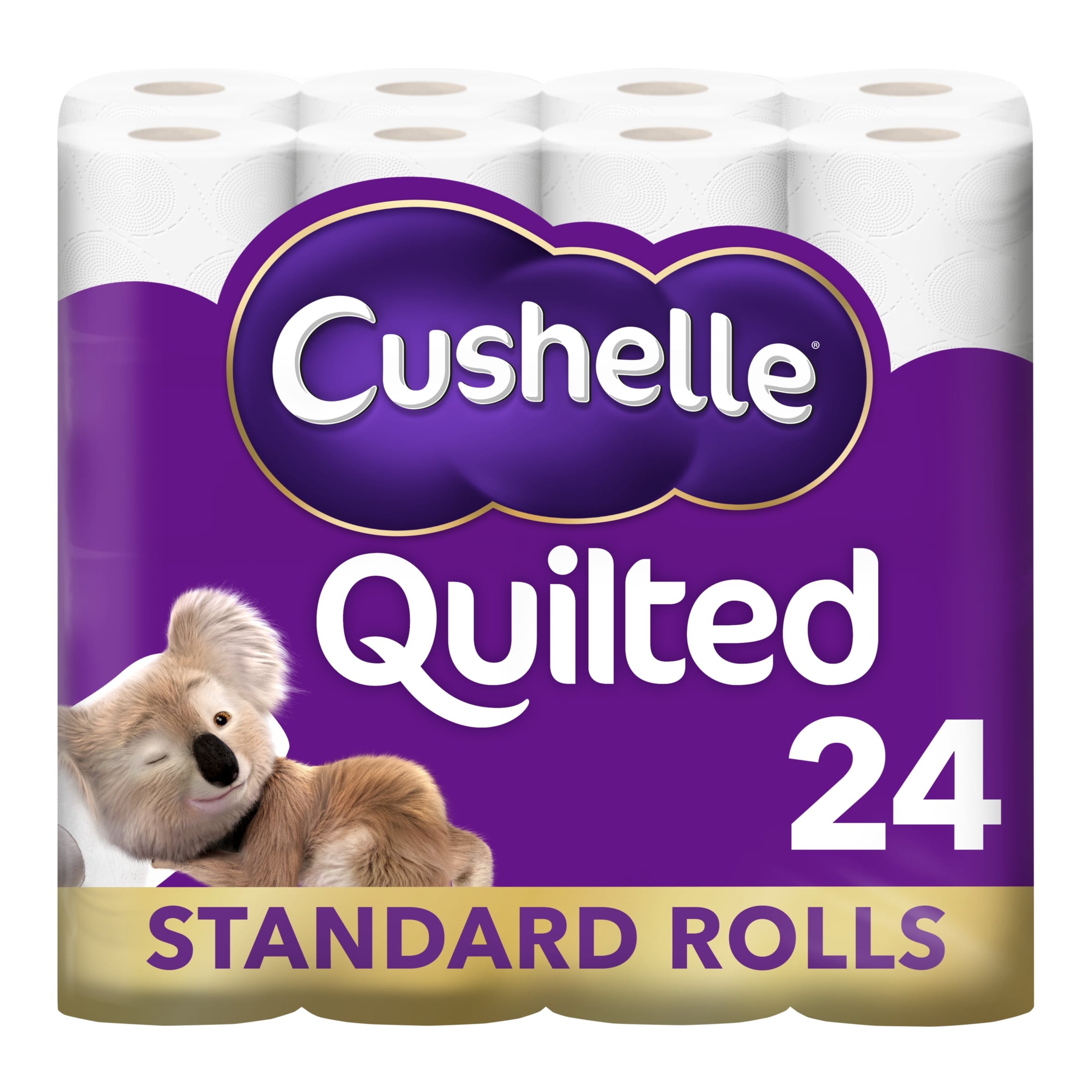 Cushelle Quilted Toilet Tissue 24 rolls