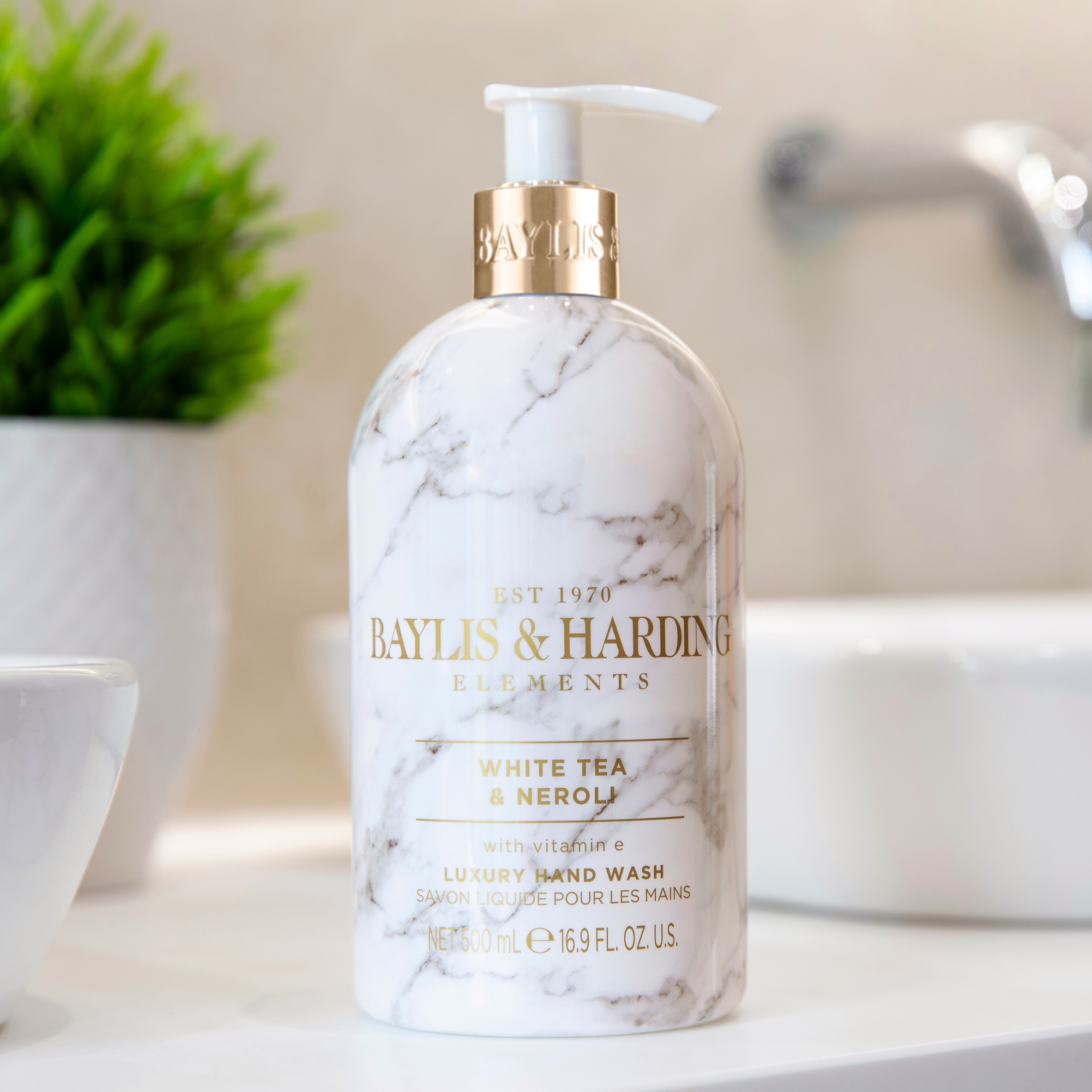 Baylis & Harding White Tea & Neroli Hand Wash 500Ml thumbnail 3