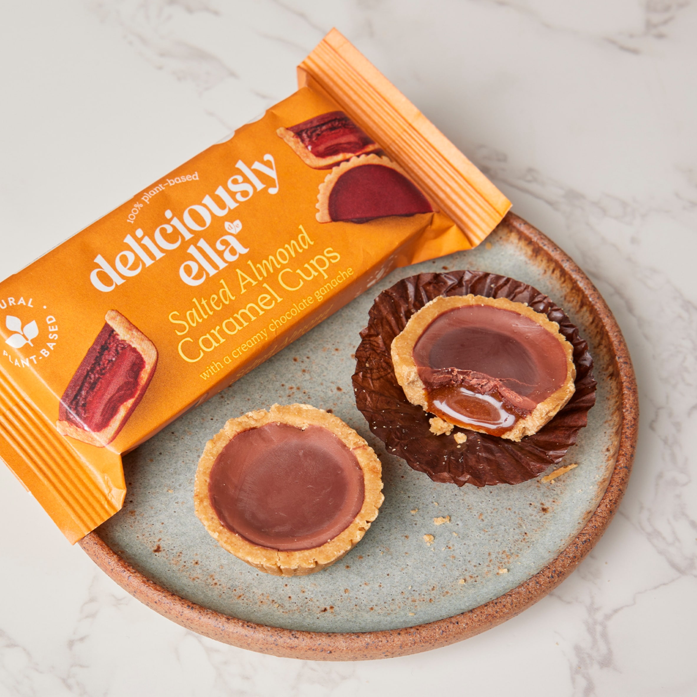 Deliciously Ella Almond Butter & Caramel Cups 36G thumbnail 2
