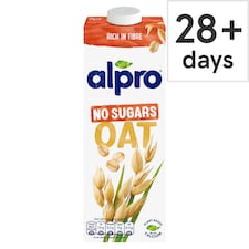 Alpro Oat No Sugar Long Life Dairy Free Drink 1L