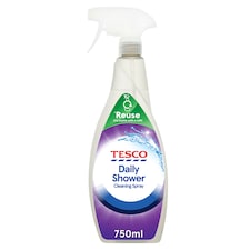 Tesco Daily Shower Cleaning Spray 750Ml