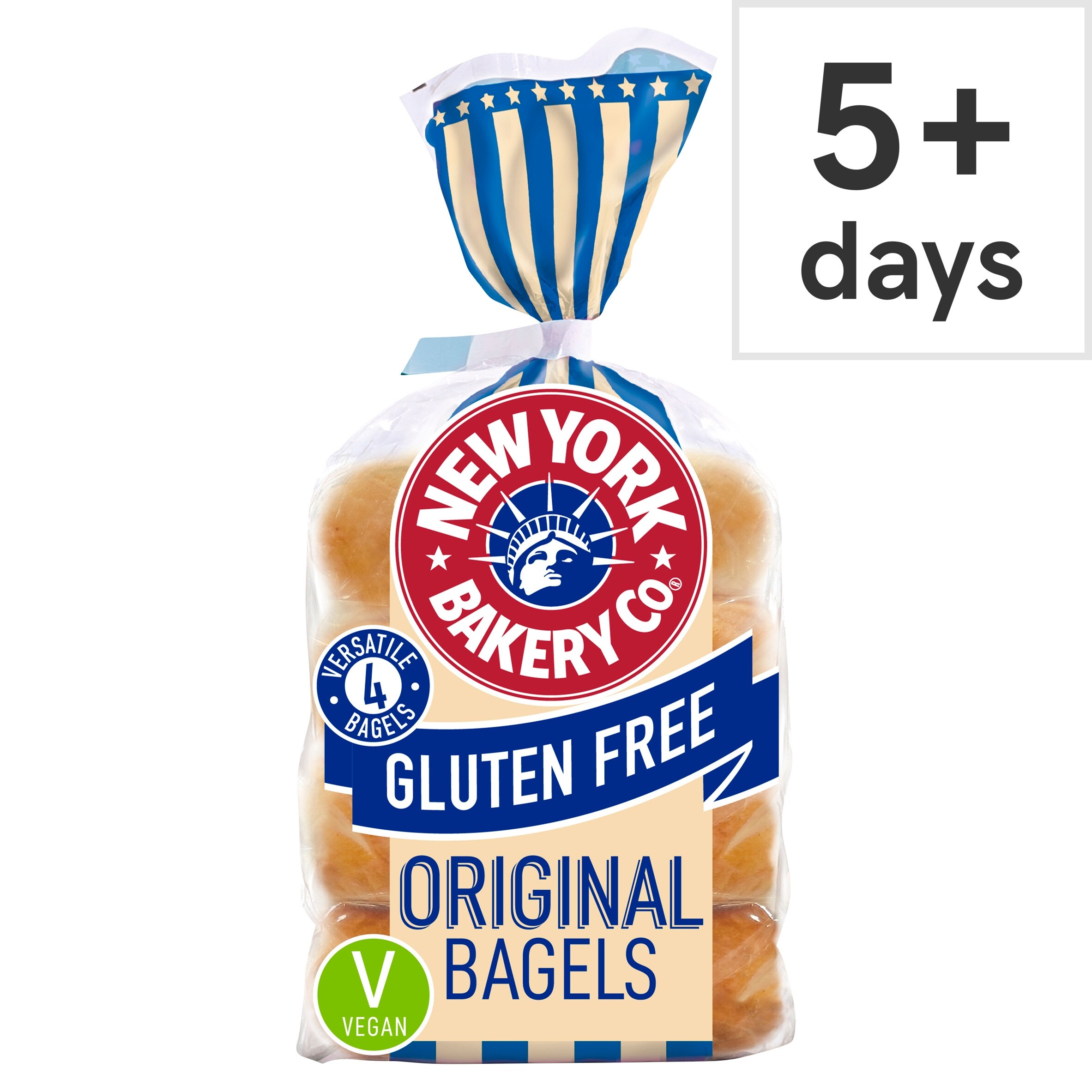 New York Bakery Co. Gluten Free Plain Bagels