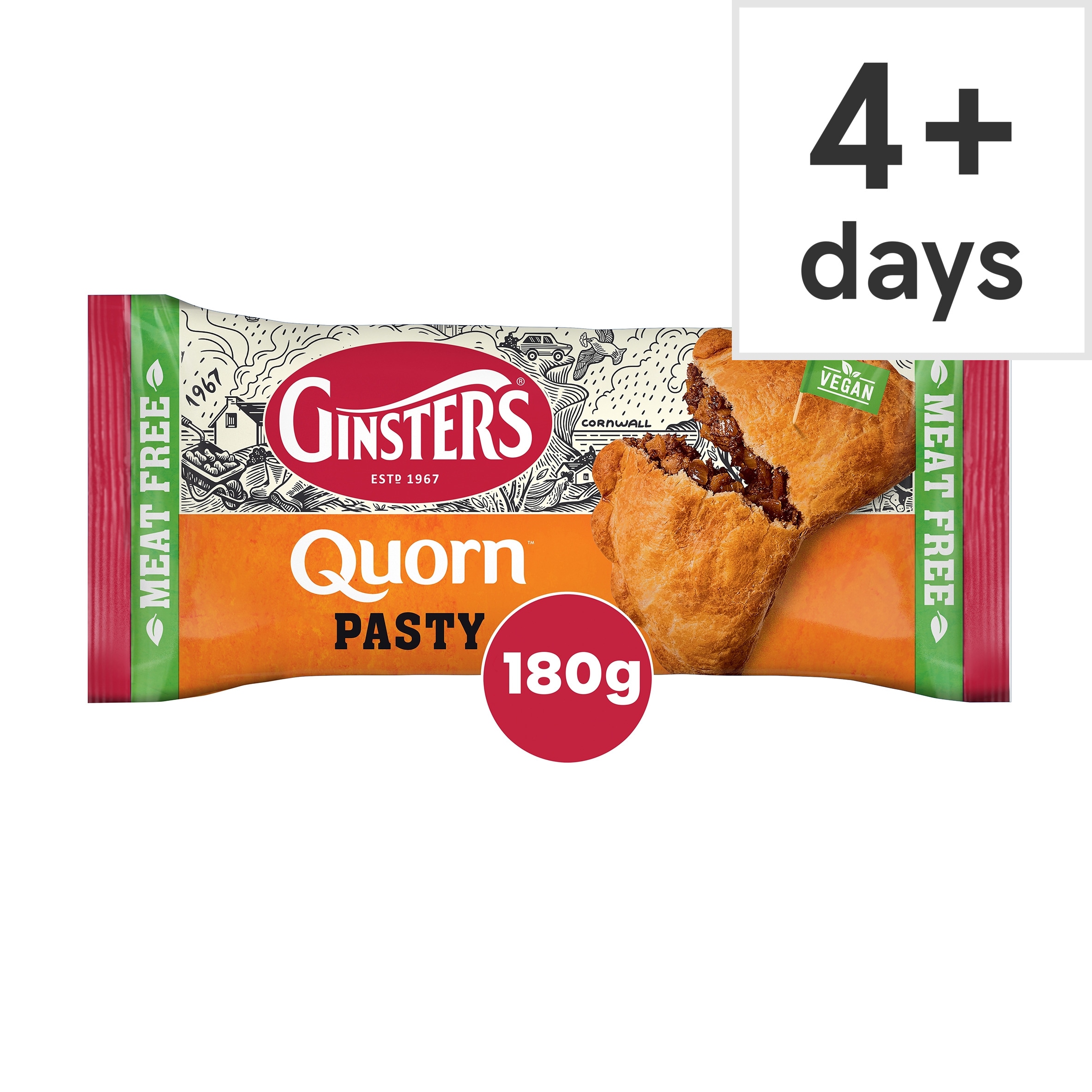 Ginsters Vegan Quorn Pasty