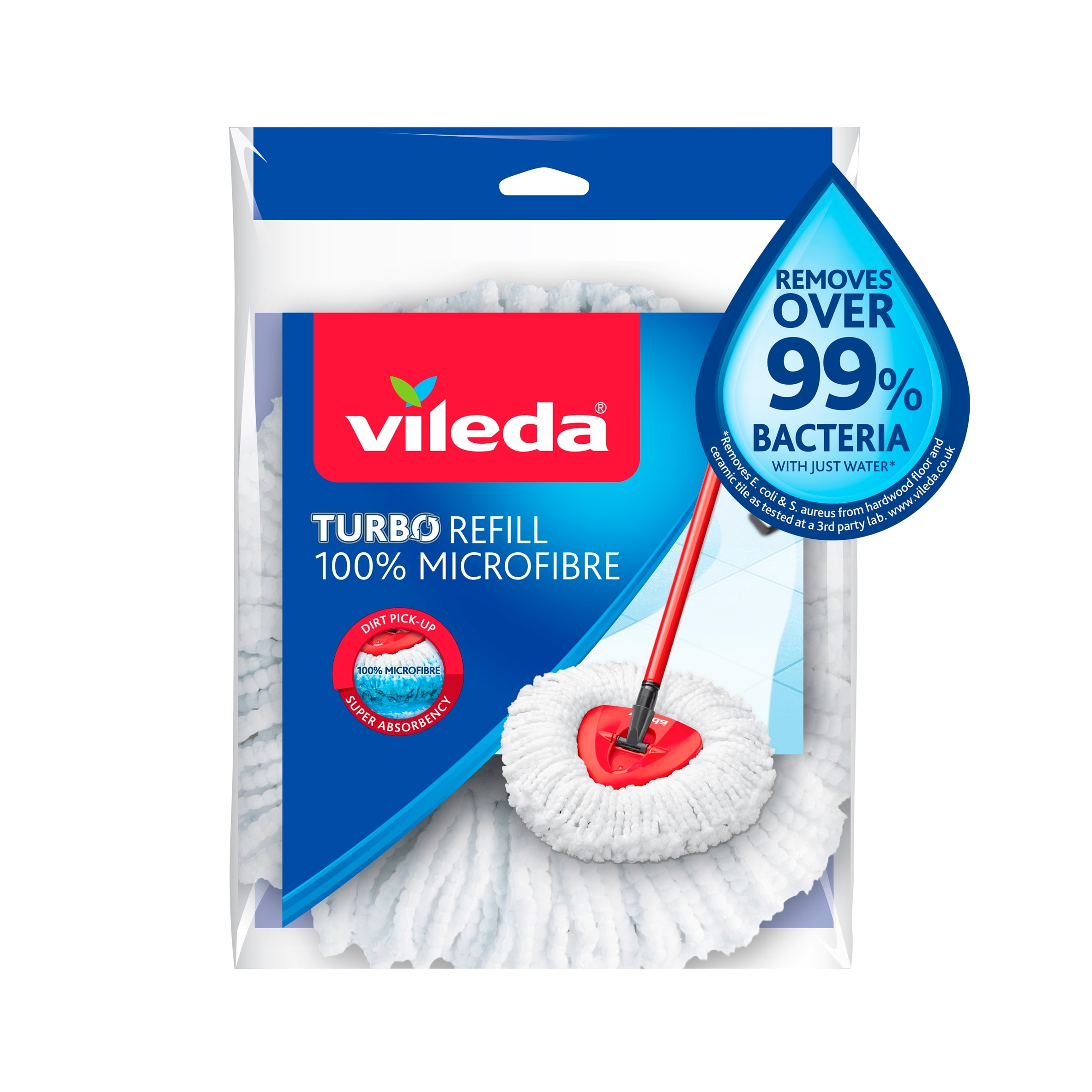 Vileda Turbo Classic Mop Refill thumbnail 2