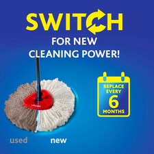 Vileda Turbo Classic Mop Refill thumbnail 4