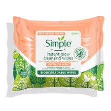 Simple Instant Glow Cleansing Wipes X20 thumbnail 4