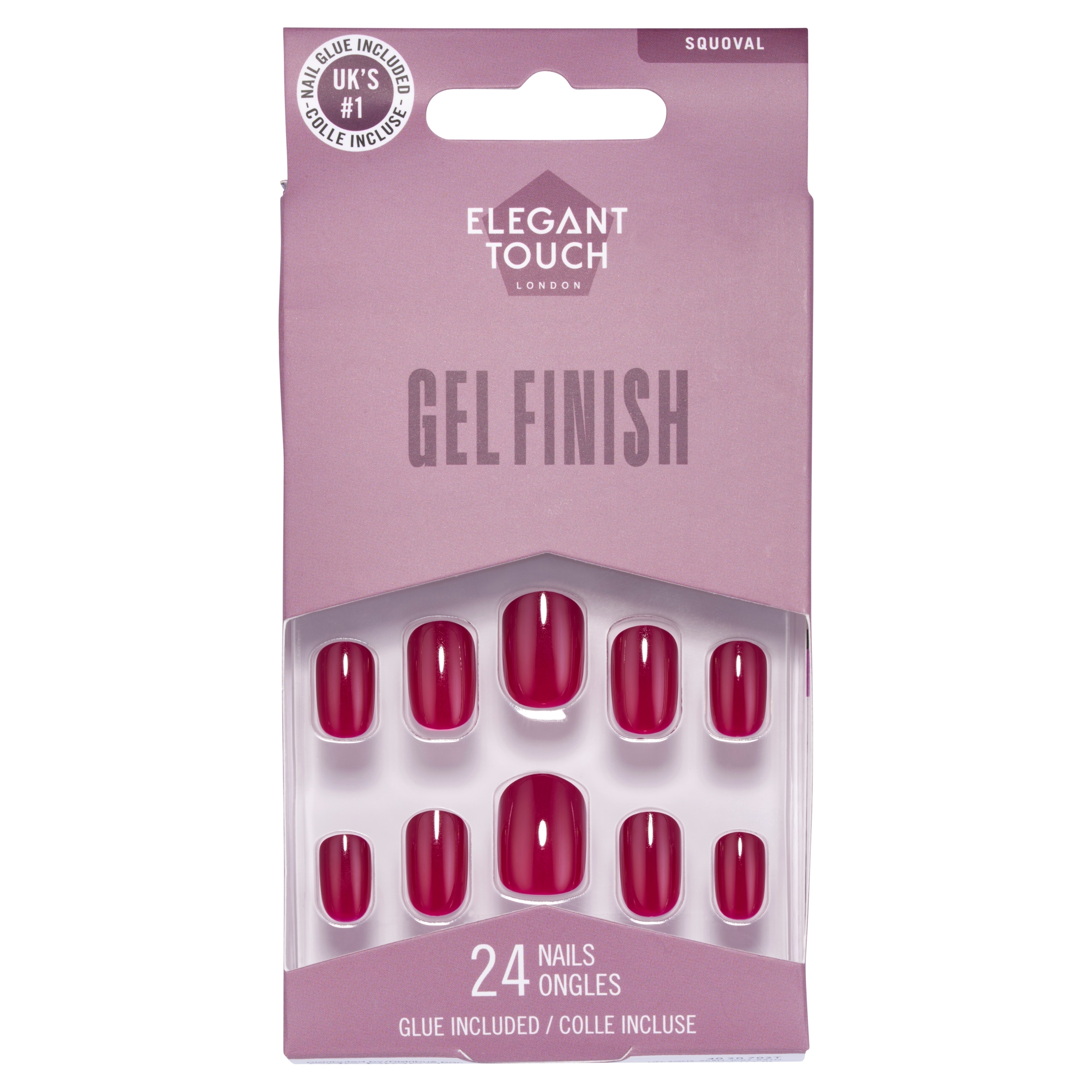Elegant Touch False Nails Berry Blast