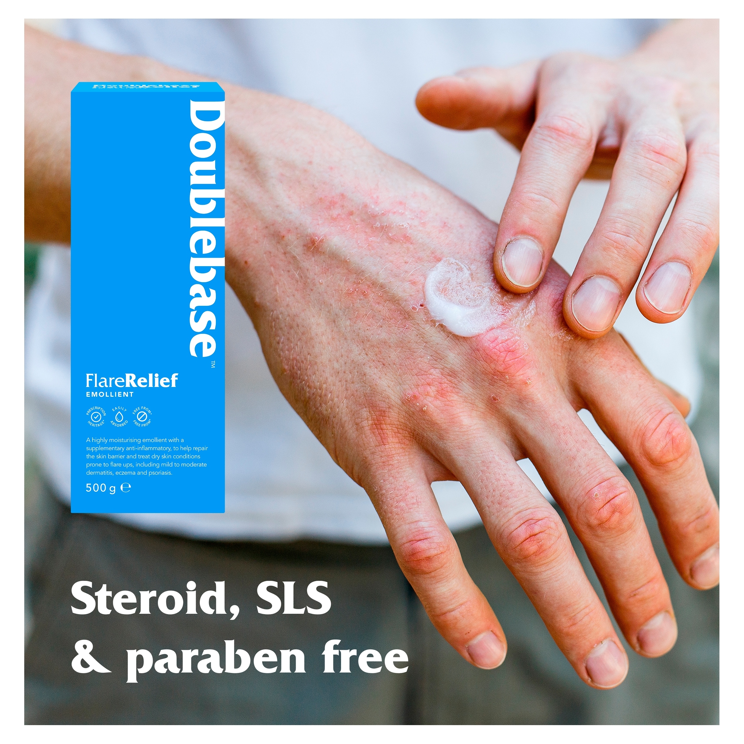 Doublebase Flare Relief Emollient 500g thumbnail 3