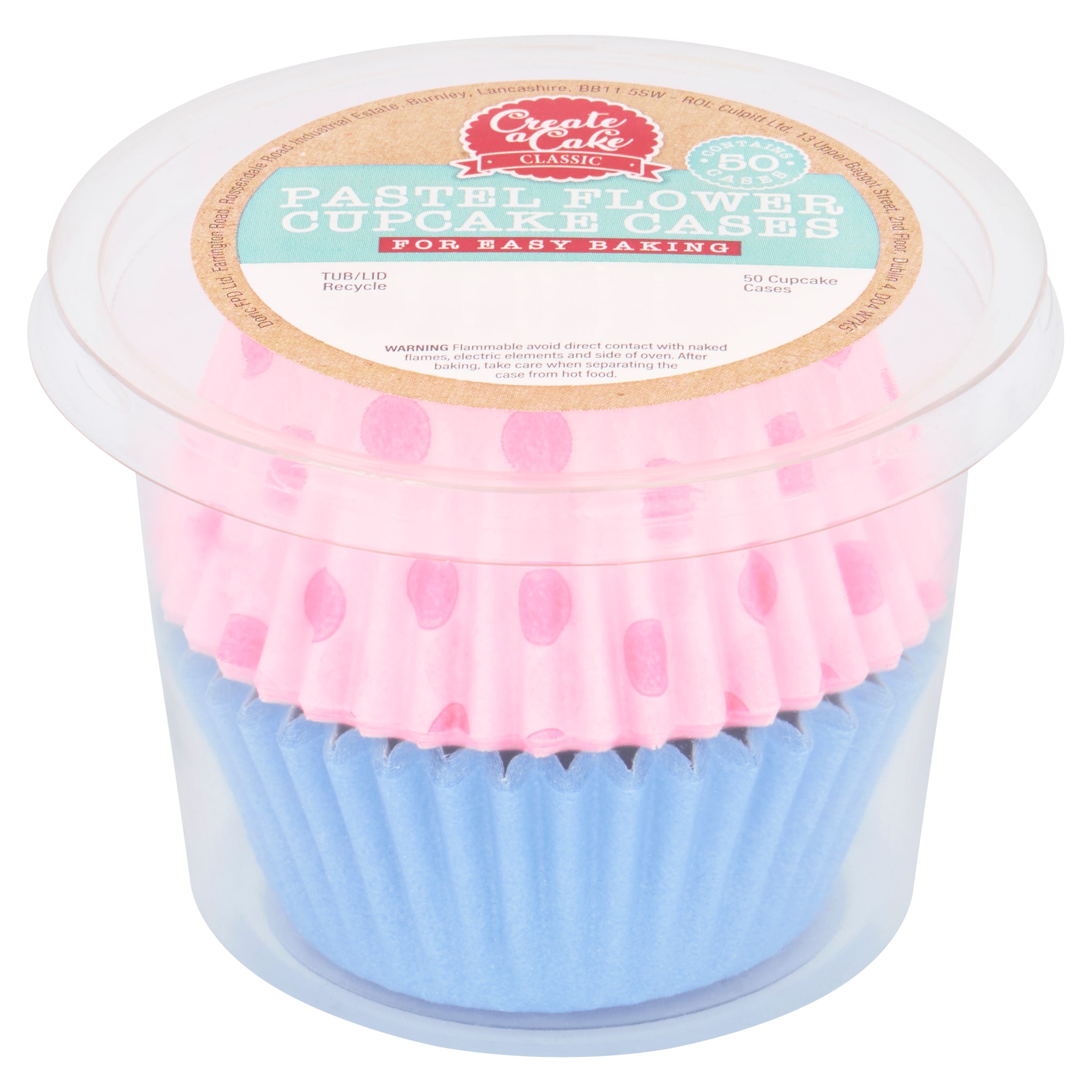 Create A Cake Classic Cupcake Cases 50S