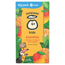 innocent Kids Orange, Mango & Pineapple Smoothies 10x150ml thumbnail 4
