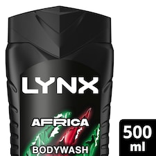 Lynx Africa XXL Bodywash Shower Gel 500ml
