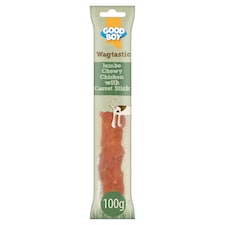 Good Boy Dog Treats Jumbo Chicken & Carrot Stick 100G