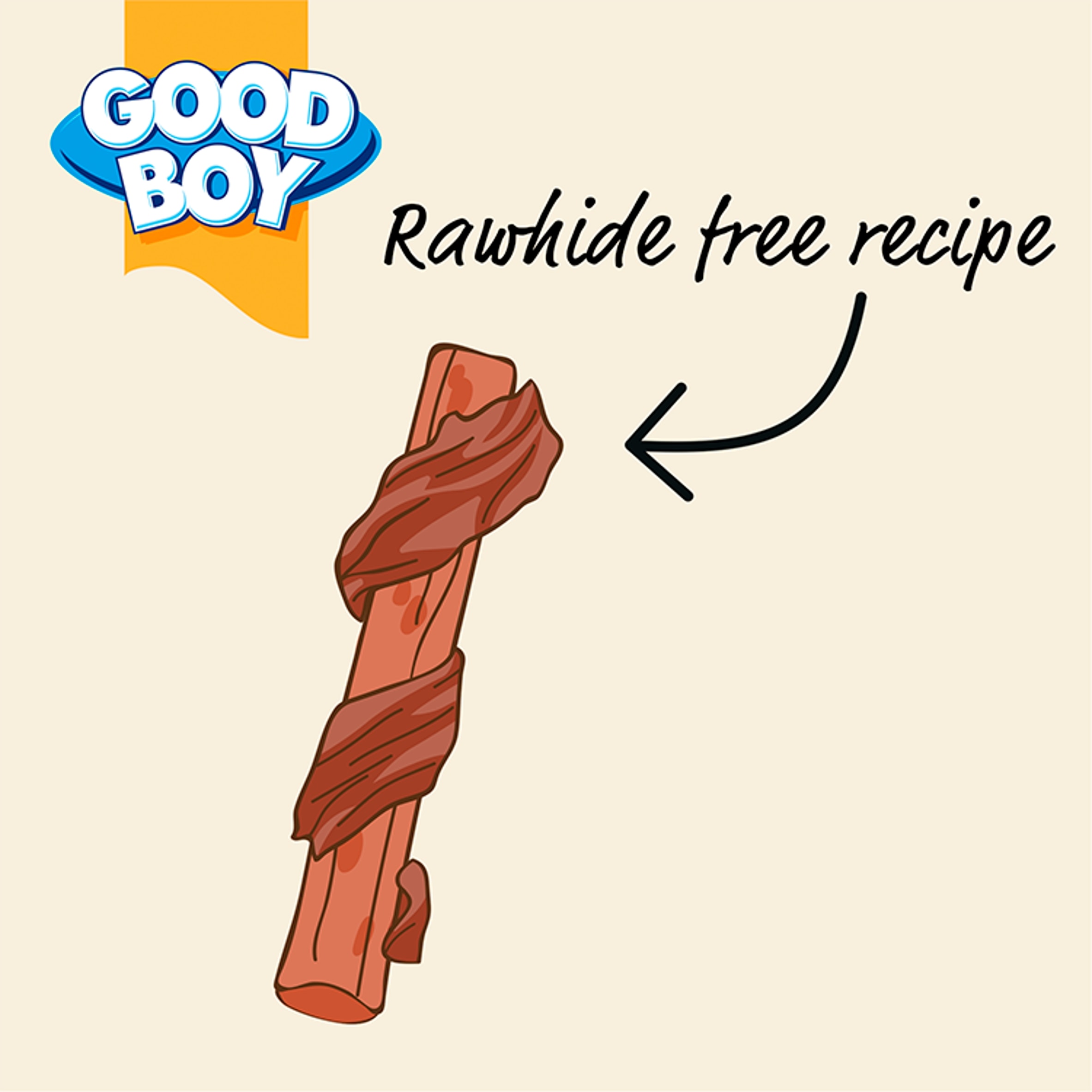 Good Boy Wagtastic Dog Treats Jumbo Chicken Carrot Stick 100g thumbnail 2