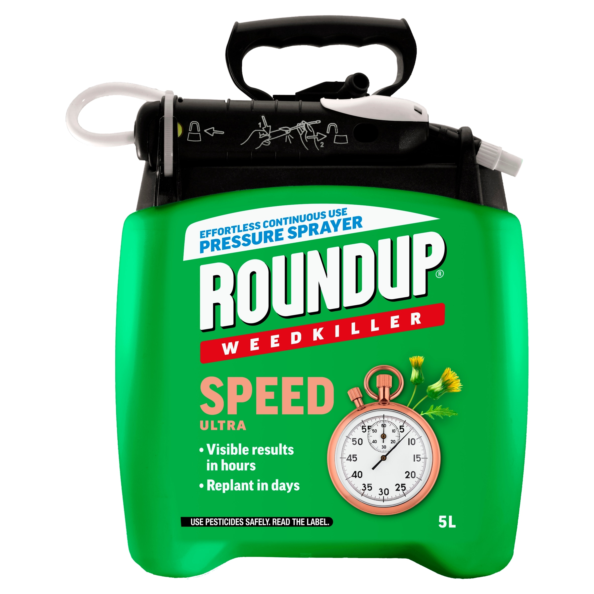Round Up Speed Ultra Pump & Go 5L Non Glypho