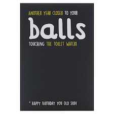 Emotional Rescue Birthday Card (Humour)